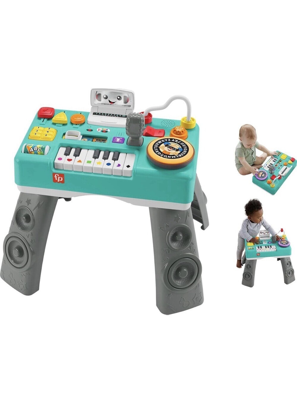 Fisher-Price Laugh & Learn Mix & Learn DJ Table HTK83 NEW Unopened